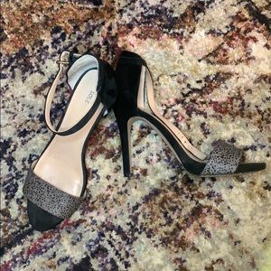 Sole Sociey Black and Grey Stilletos size 6.5